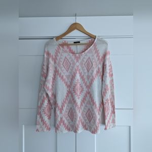Enti geometric, lightweight sweater, Size: M